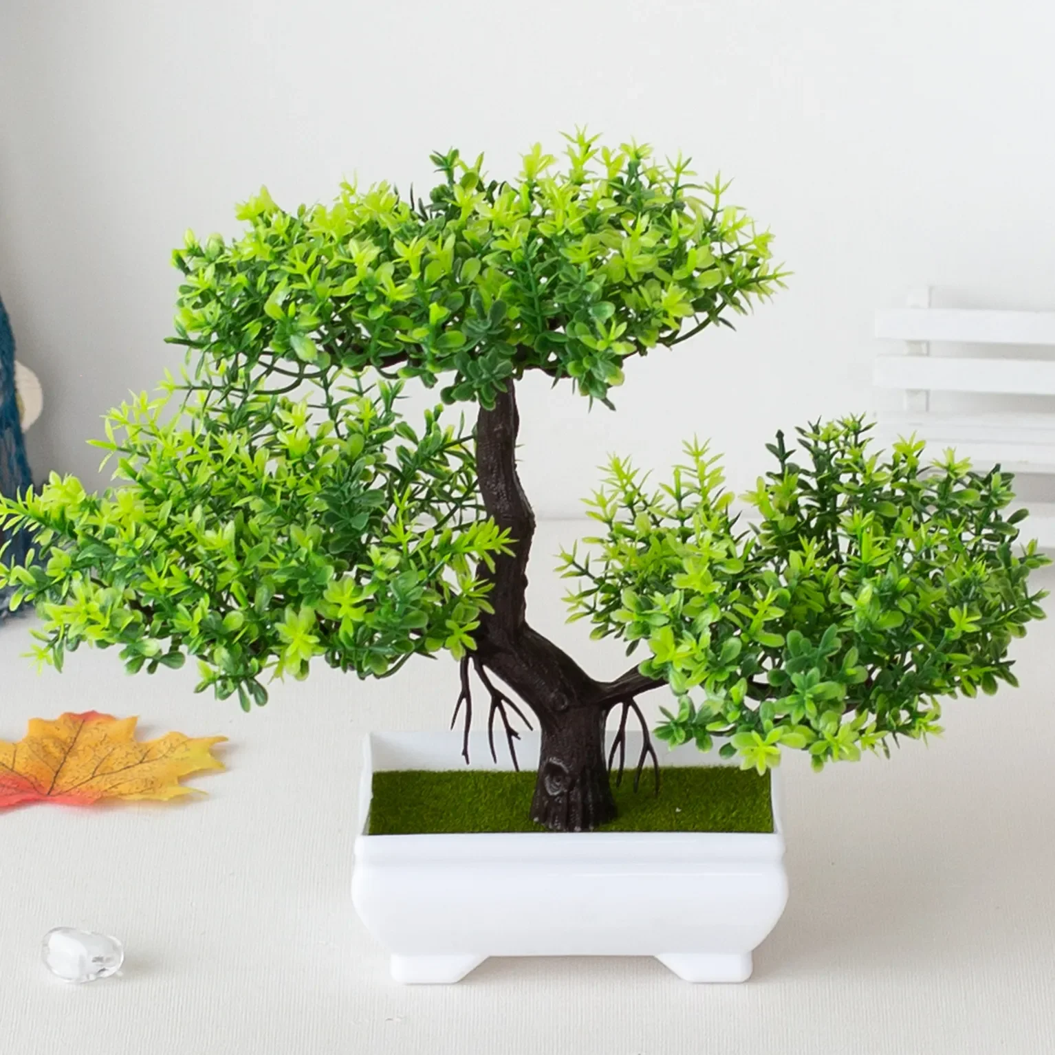 Bonsai Garden Sushi - 인공 식물 분재 플라스틱 작은 나무