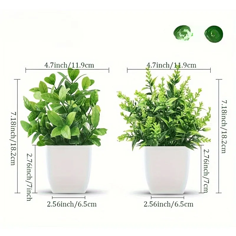 Bonsai Gardenia - 도매 인공 분재 녹색 가짜 식물