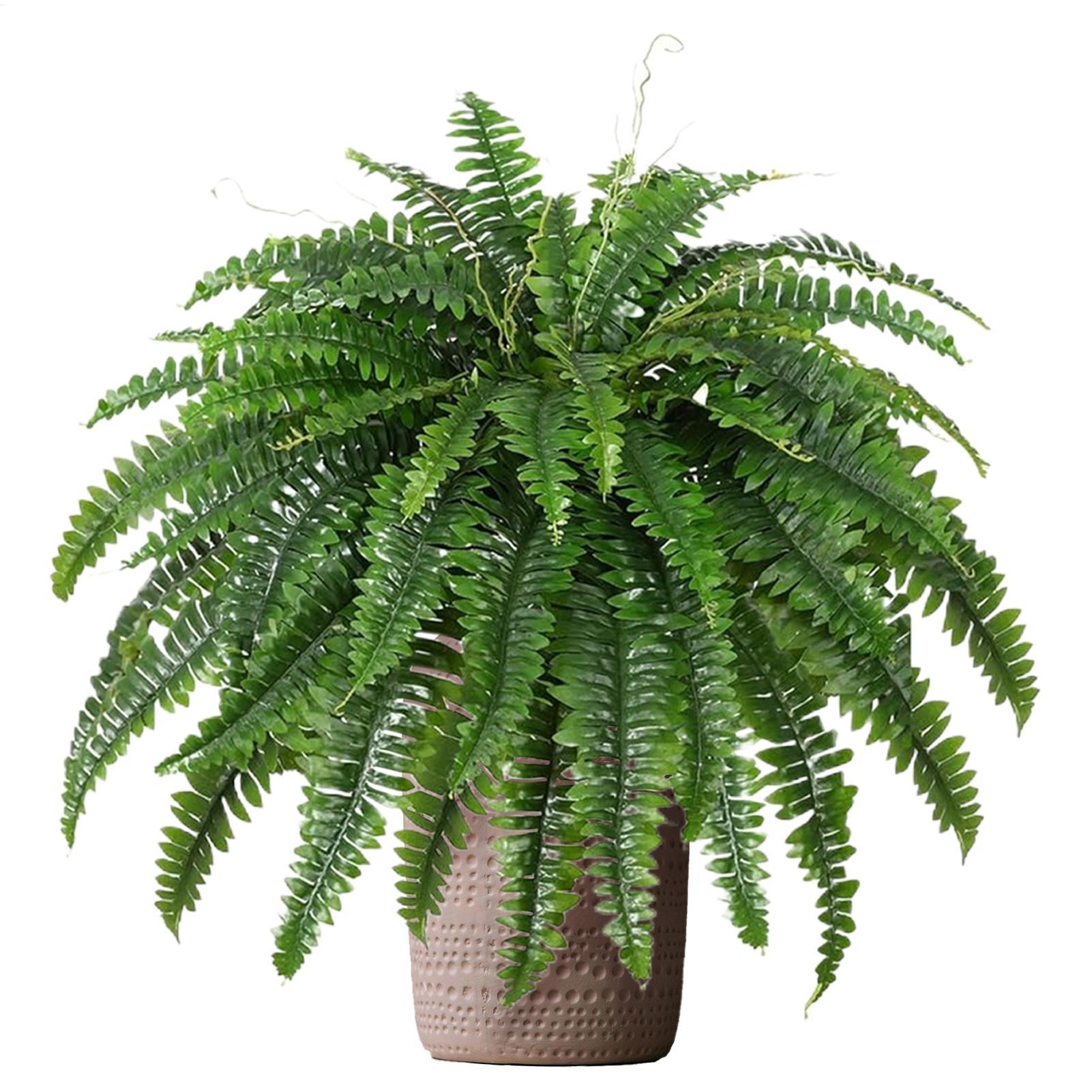 실물 같은 인공 보스턴 고사리 가짜 플라스틱 식물 장식 - Bonsai Garden Boston 리뷰 및 가격