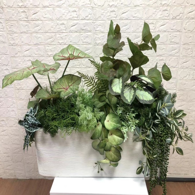 인조 꽃 가짜 식물 녹색 나무 대나무 분재 야외 정원  - Bonsai Garden Sushi 리뷰 및 가격