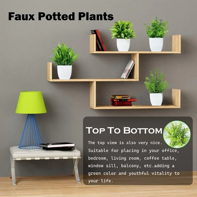 인공 미니 화분 식물, 가짜 스프레이 유칼립투스 식물, - Bonsai Garden Accessories 리뷰 및 가격