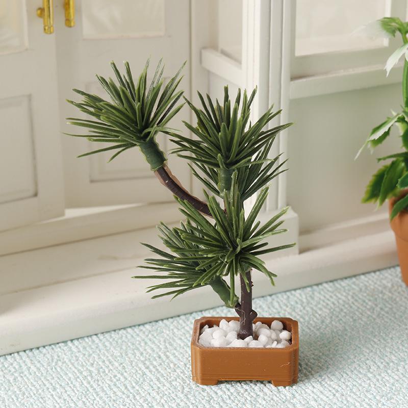 1Pcs 1/12 인형 집 시뮬레이션 소나무 녹색 식물 - Us Bonsai Garden 리뷰 및 가격