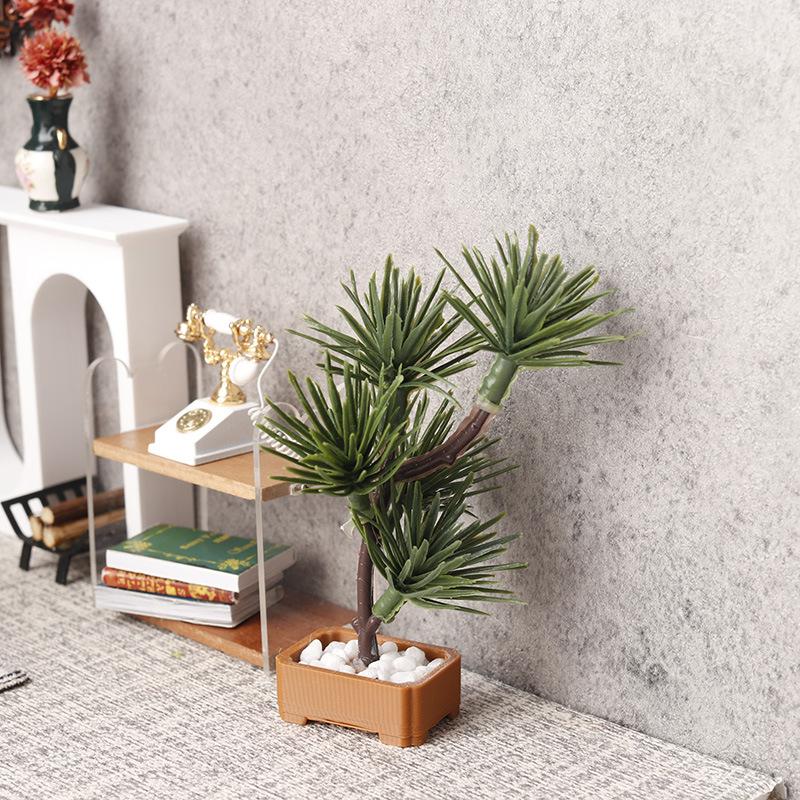 1Pcs 1/12 인형 집 시뮬레이션 소나무 녹색 식물 - Us Bonsai Garden 리뷰 및 가격