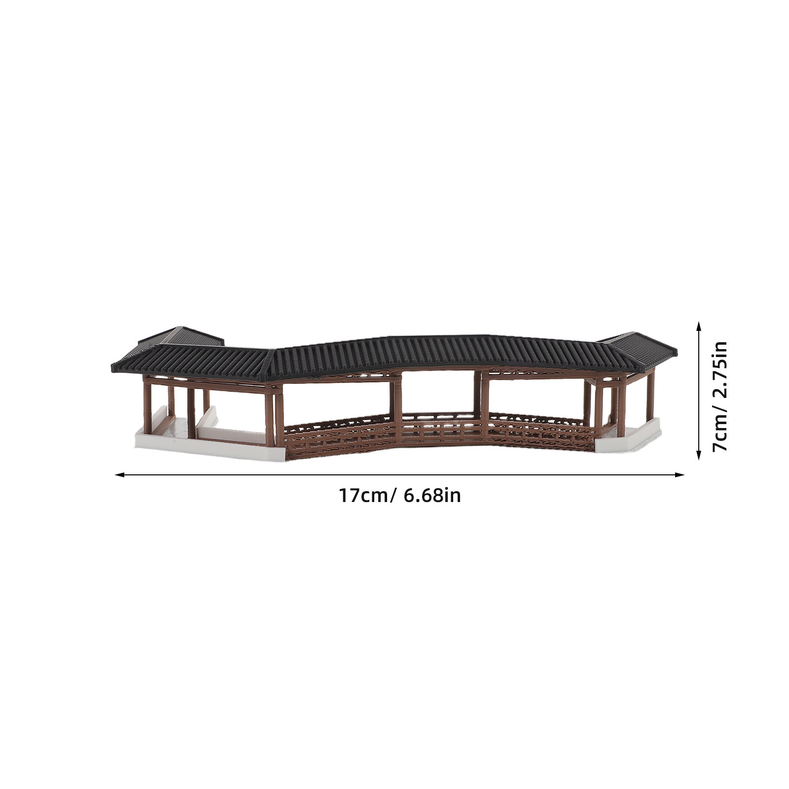 미니어처 다리, 고대 스타일, 플라스틱 소재, 미니어처 - Us Bonsai Garden 리뷰 및 가격