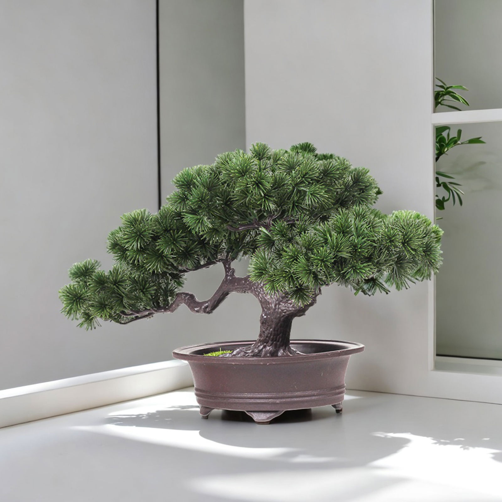 인공 분재 가짜 나무 화분 녹지 장식 데스크탑 디스플레 - Bonsai Garden Sushi 리뷰 및 가격