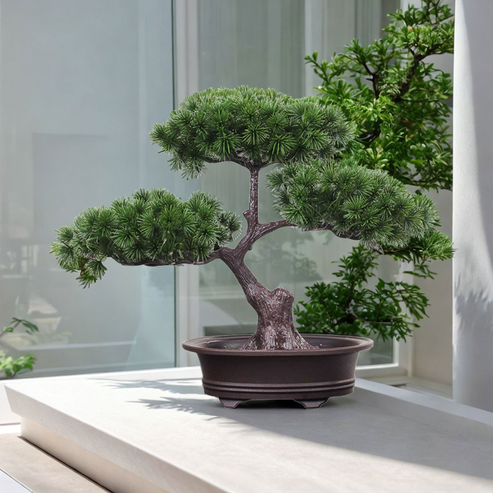 인공 분재 가짜 나무 화분 녹지 장식 데스크탑 디스플레 - Bonsai Garden Sushi 리뷰 및 가격
