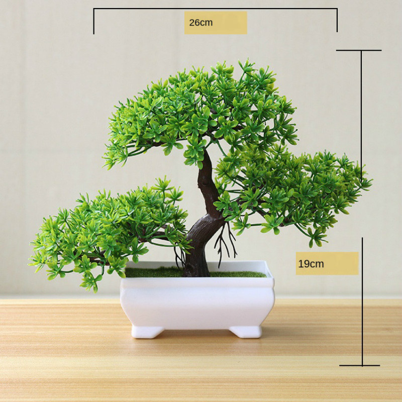 새로운 녹색 인공 식물 분재 작은 나무 잔디 꽃 화분  - Bonsai Garden Sushi 리뷰 및 가격