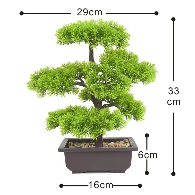 인공 식물 소나무 분재 작은 나무 냄비 식물 가짜 꽃  - Bonsai Garden Sushi 리뷰 및 가격