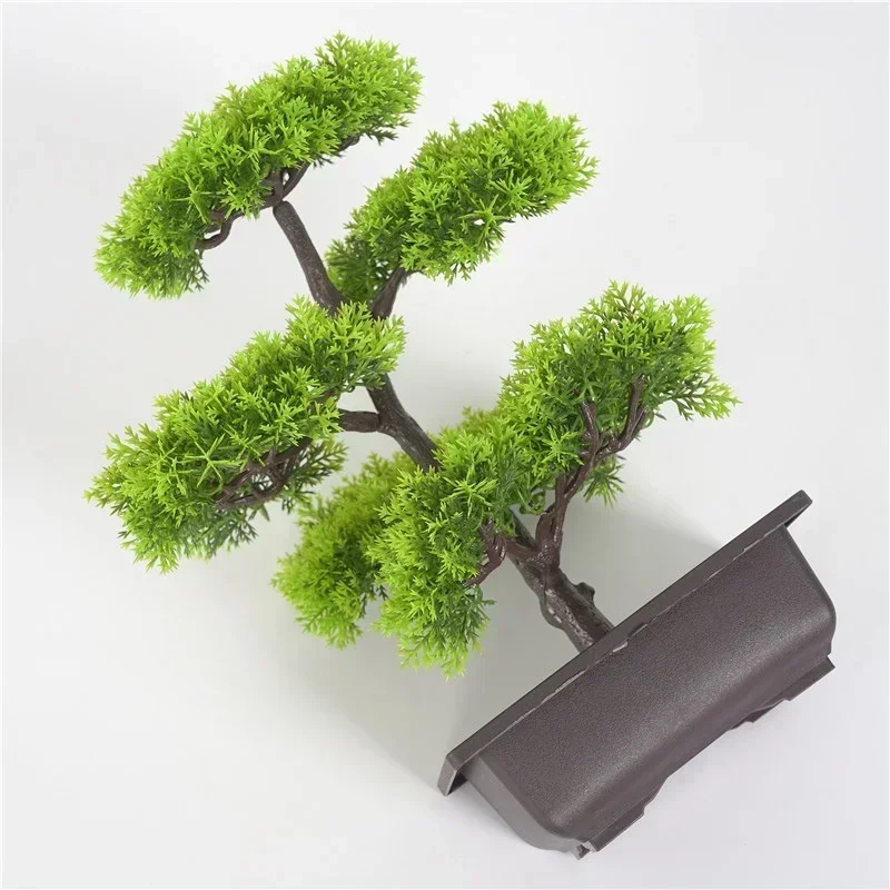 인공 식물 소나무 분재 작은 나무 냄비 식물 가짜 꽃  - Bonsai Garden Sushi 리뷰 및 가격