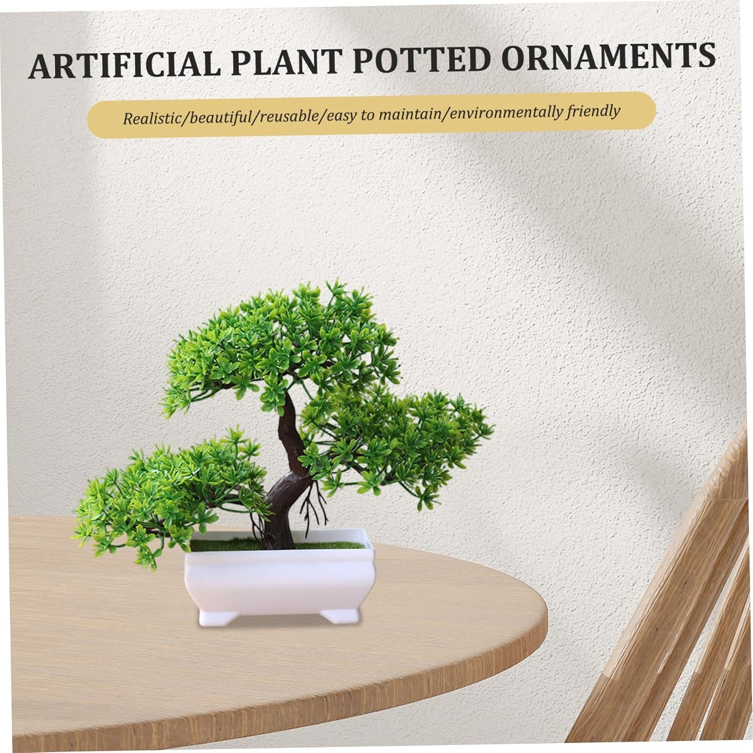 1/2Pcs 인공 분재 나무 시뮬레이션 화분에 심은 식 - Bonsai Garden Accessories 리뷰 및 가격